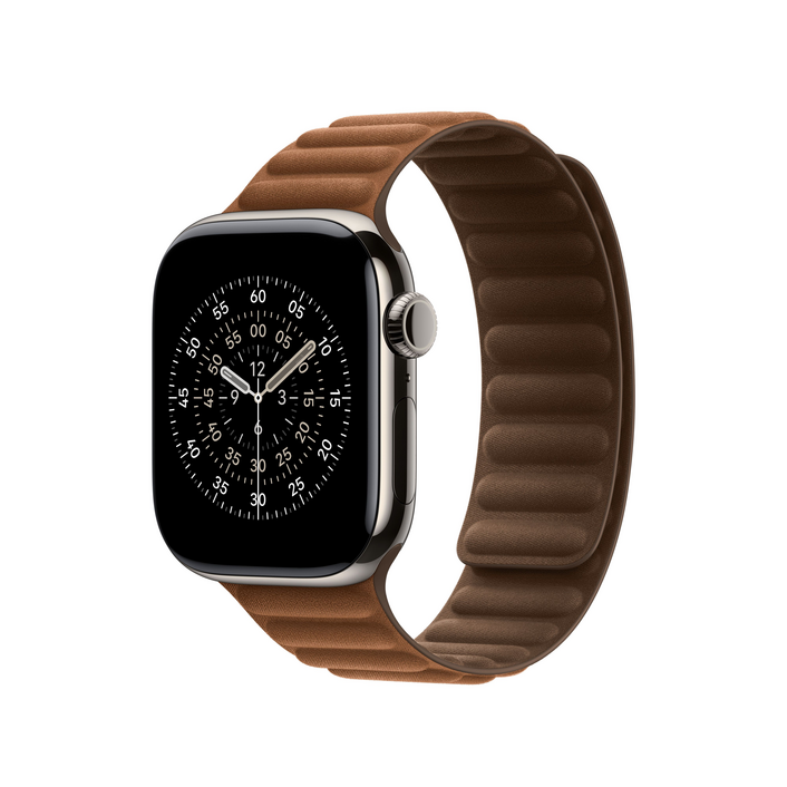 42 mm Armband mit Magnetverschluss Karamell - M/L