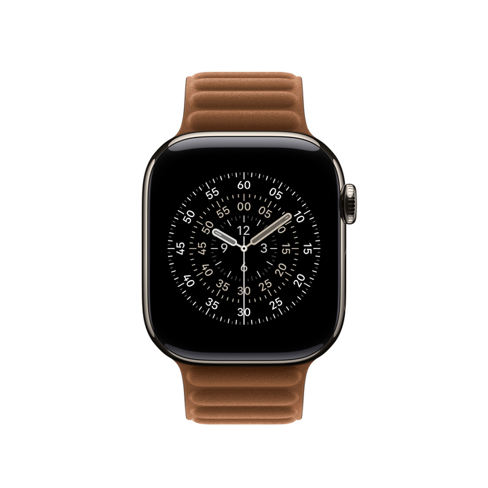 42 mm Armband mit Magnetverschluss Karamell - M/L