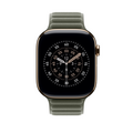 46 mm Armband mit Magnetverschluss Silbergrau - M/L
