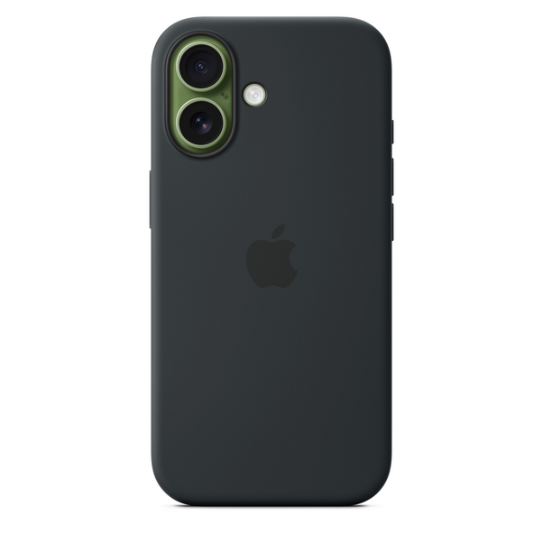 iPhone 17 Silikon Case mit MagSafe - Schwarz