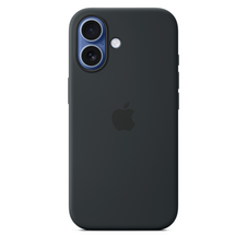 iPhone 17 Silikon Case mit MagSafe - Schwarz