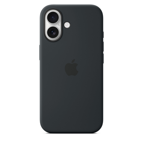 iPhone 17 Silikon Case mit MagSafe - Schwarz