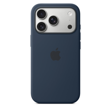 iPhone 17 Pro Silikon Case mit MagSafe - Mitternacht