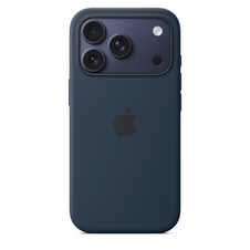 iPhone 17 Pro Silikon Case mit MagSafe - Mitternacht