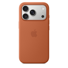 Sie sehen das Produktbild 03 von iPhone 17 Pro Silikon Case mit MagSafe - Terracotta iPhone 17 Pro Silikon Case mit MagSafe - Terracotta