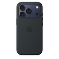 iPhone 17 Pro Silikon Case mit MagSafe - Schwarz