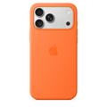 Sie sehen das Produktbild 02 von iPhone 17 Pro Max Silikon Case mit MagSafe - Orange iPhone 17 Pro Max Silikon Case mit MagSafe - Orange
