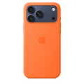 Sie sehen das Produktbild 03 von iPhone 17 Pro Max Silikon Case mit MagSafe - Orange iPhone 17 Pro Max Silikon Case mit MagSafe - Orange