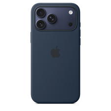 iPhone 17 Pro Max Silikon Case mit MagSafe - Mitternacht