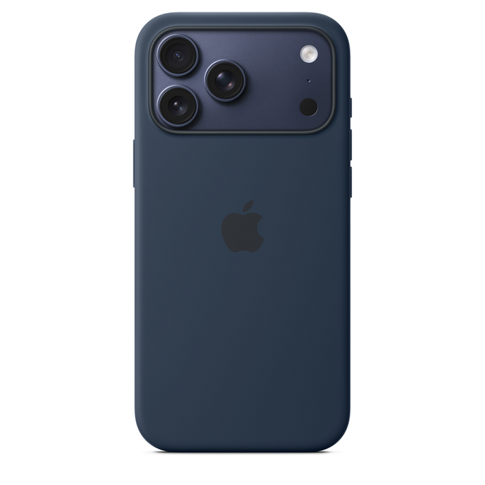 iPhone 17 Pro Max Silikon Case mit MagSafe - Mitternacht