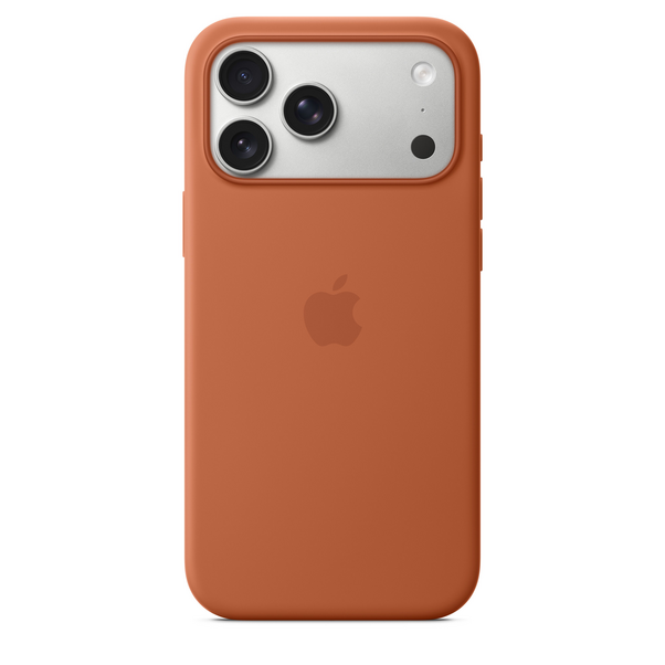 iPhone 17 Pro Max Silikon Case mit MagSafe - Terracotta