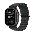 Apple Watch Ultra 3 GPS + Cellular, 49 mm Titangehäuse Schwarz, Ocean Armband Schwarz