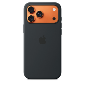 iPhone 17 Pro Max Silikon Case mit MagSafe - Schwarz