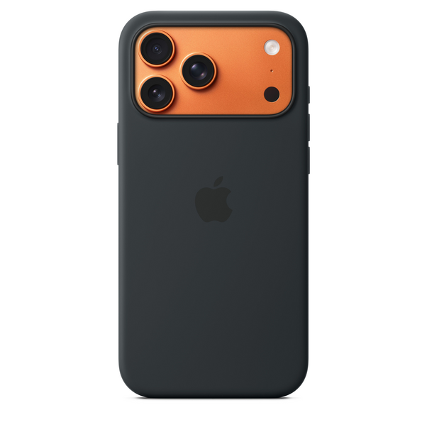 Sie sehen das Produktbild 01 von iPhone 17 Pro Max Silikon Case mit MagSafe - Schwarz iPhone 17 Pro Max Silikon Case mit MagSafe - Schwarz