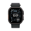 Apple Watch Ultra 3 GPS + Cellular, 49 mm Titangehäuse Schwarz, Ocean Armband Schwarz