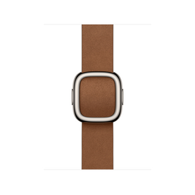 42 mm Armband mit Moderner Schließe Karamell - Large