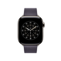 42 mm Armband mit Moderner Schließe Mitternachtsviolett - Medium