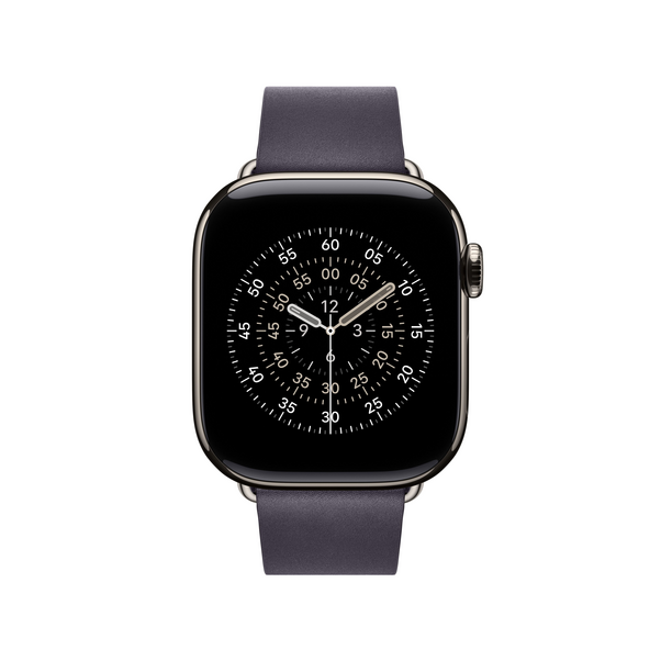 42 mm Armband mit Moderner Schließe Mitternachtsviolett - Large
