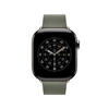 42 mm Armband mit Moderner Schließe Silbergrau - Small