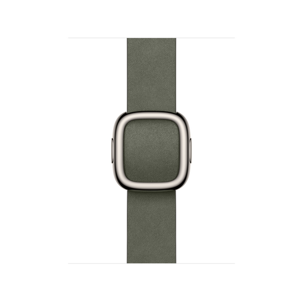 42 mm Armband mit Moderner Schließee Silbergrau - Medium