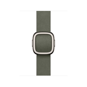 42 mm Armband mit Moderner Schließee Silbergrau - Medium
