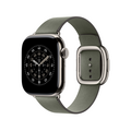 42 mm Armband mit Moderner Schließee Silbergrau - Medium