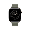 42 mm Armband mit Moderner Schließee Silbergrau - Medium