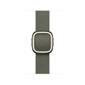 42 mm Armband mit Moderner Schließe Silbergrau - Large
