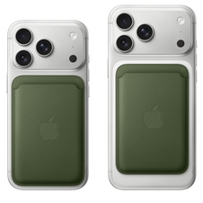 iPhone Feingewebe Wallet mit MagSafe – Fuchsrot