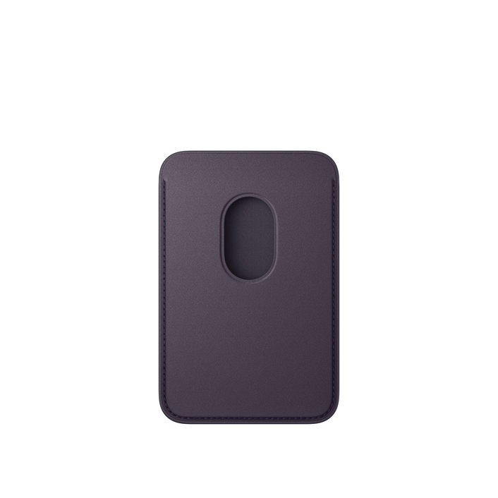 iPhone Feingewebe Wallet mit MagSafe – Mitternachtsviolett