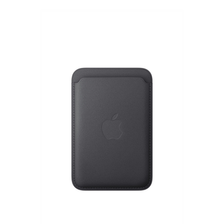 iPhone Feingewebe Wallet mit MagSafe – Schwarz