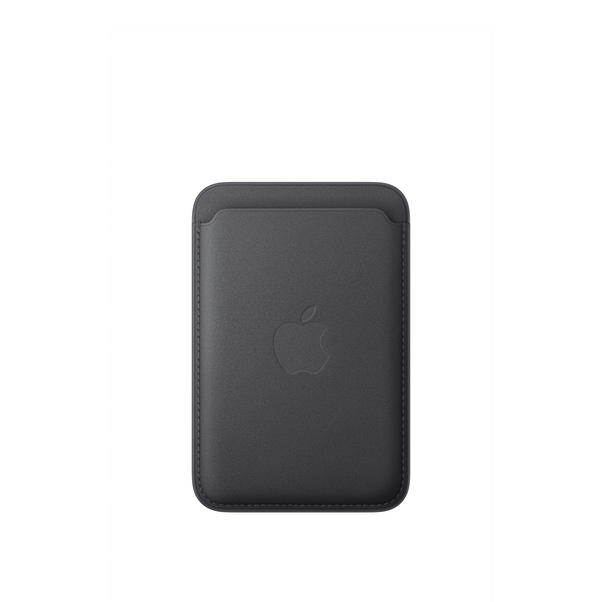 iPhone Feingewebe Wallet mit MagSafe – Schwarz