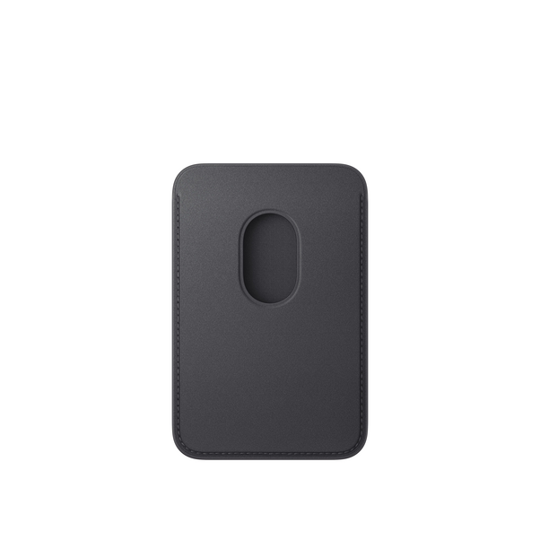iPhone Feingewebe Wallet mit MagSafe – Schwarz