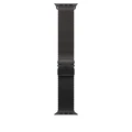 49 mm Milanaise Armband Titan Schwarz – M