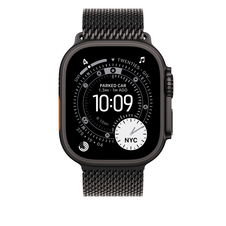 49 mm Milanaise Armband Titan Schwarz – M