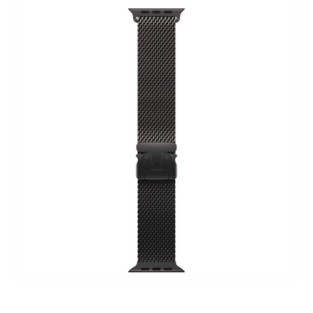 49 mm Milanaise Armband Titan Schwarz – L