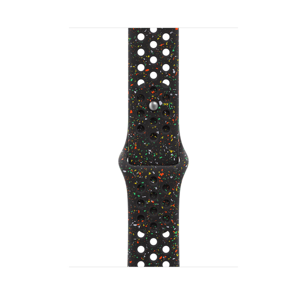 Sie sehen das Produktbild 01 von 46 mm Nike Sportarmband Midnight Black - S/M 46 mm Nike Sportarmband Midnight Black - S/M