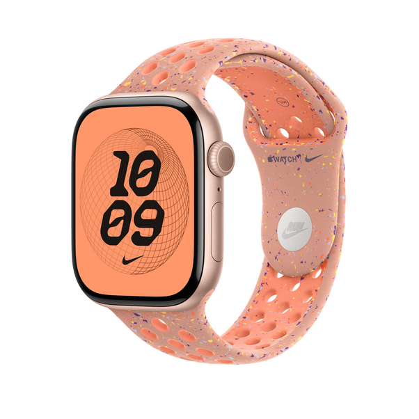 Sie sehen das Produktbild 02 von 46 mm Nike Sportarmband Alpenglow Pink - S/M 46 mm Nike Sportarmband Alpenglow Pink - S/M