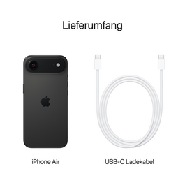 iPhone Air 256GB Space Schwarz