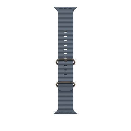 49 mm Ocean Armband Maritimblau - Titan Natur