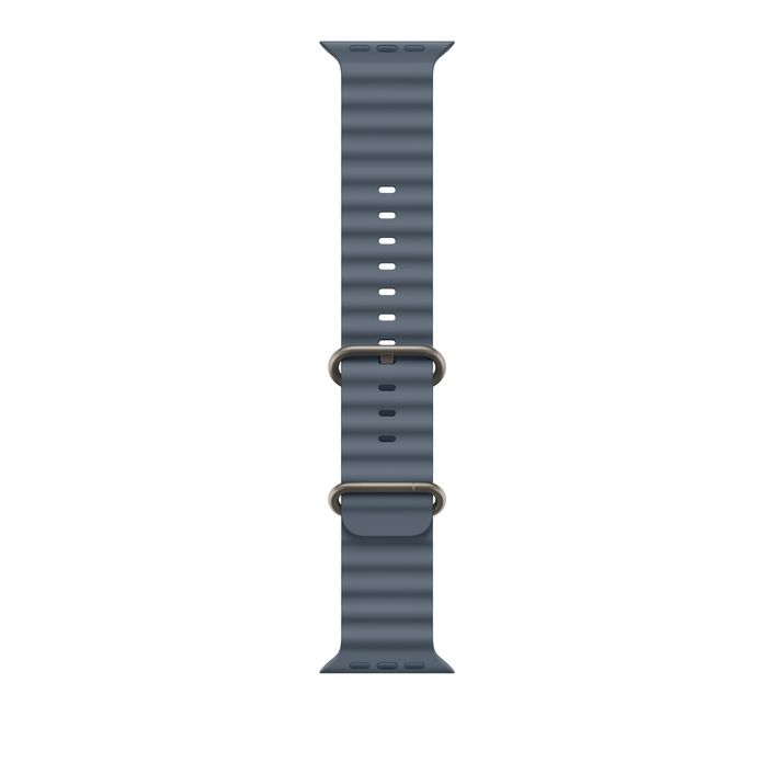 49 mm Ocean Armband Maritimblau - Titan Natur