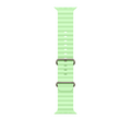 49 mm Ocean Armband Neongrün - Titan Natur