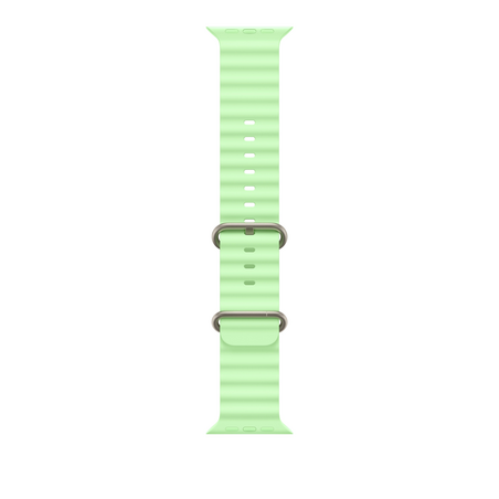 49 mm Ocean Armband Neongrün - Titan Natur