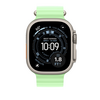 49 mm Ocean Armband Neongrün - Titan Natur