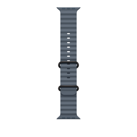 49 mm Ocean Armband Maritimblau - Titan Schwarz