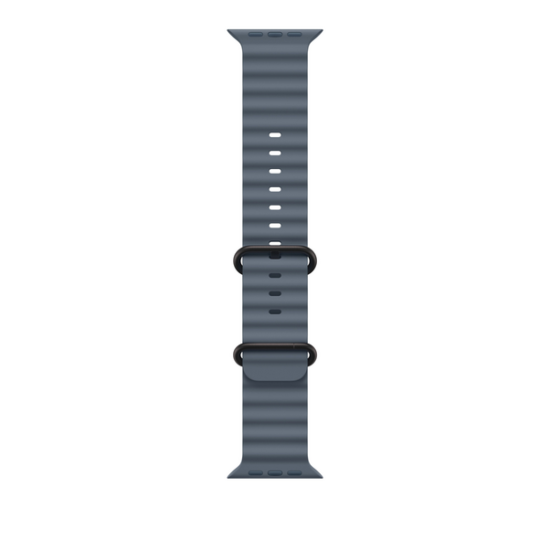 49 mm Ocean Armband Maritimblau - Titan Schwarz