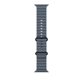 49 mm Ocean Armband Maritimblau - Titan Schwarz