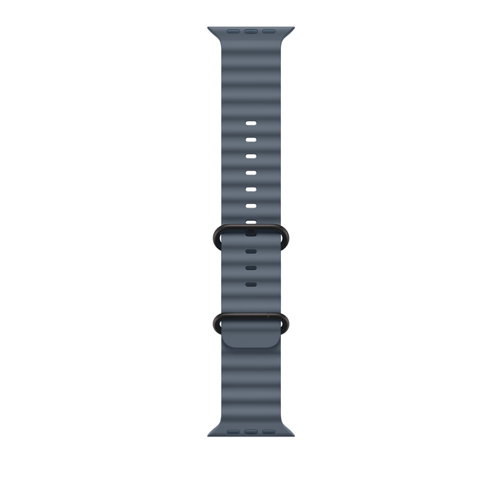 49 mm Ocean Armband Maritimblau - Titan Schwarz