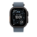 49 mm Ocean Armband Maritimblau - Titan Schwarz