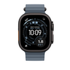 49 mm Ocean Armband Maritimblau - Titan Schwarz